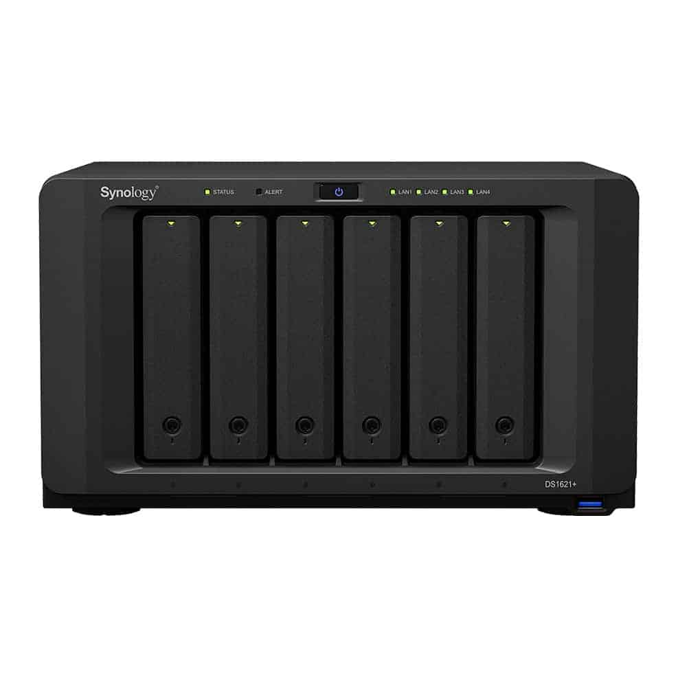 (image for) Synology DS1621+ Desktop NAS with 6x 8TB Synology HAT3310 HDD